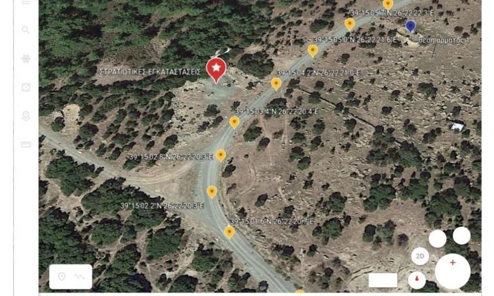 Αποκαλύψεις από τους Μανταμαδιώτες: Σε χώρο στρατιωτικής σημασίας μεταφέρουν τους μετανάστες